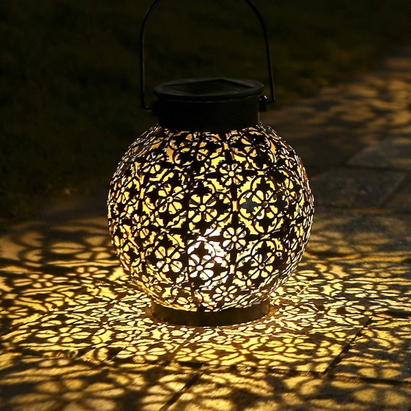 Lanterne Solaire, Led Lampe Lanterne Extrieure, Etanche Ip44, Sans Fil Rechargeable Pour Garden Patio Courtyard Extrieur [classe Nergtique A+]