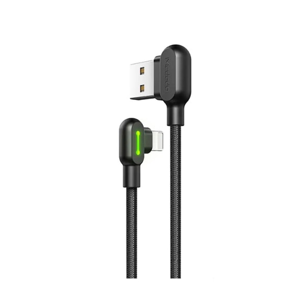 1,8m snabbladdningskabel USB Ios Laddare 90 grader för Iphone 13 14 Mini Pro