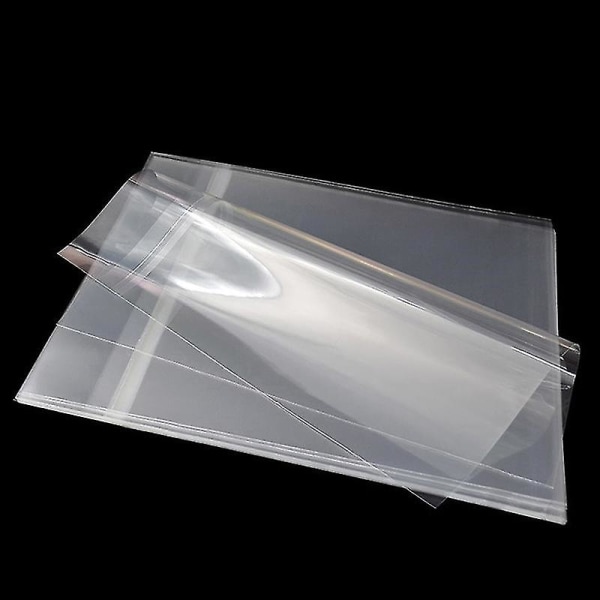 50 st 12" vinylskivskydd Lp-skiva plastpåsar Antistatiska skivhylsor Yttre inre plast genomskinlig cover