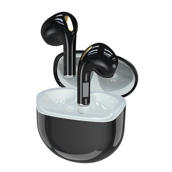 Trådlösa hörlurar High Fidelity Intelligent Noise Reduction Mini Bluetooth Gaming Earbud-- Svart