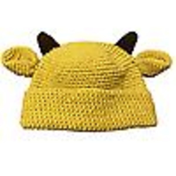 Lovely Ears Beanie Hat Fashion Horns Ull Hat Stickad Hat Wild For Gathering