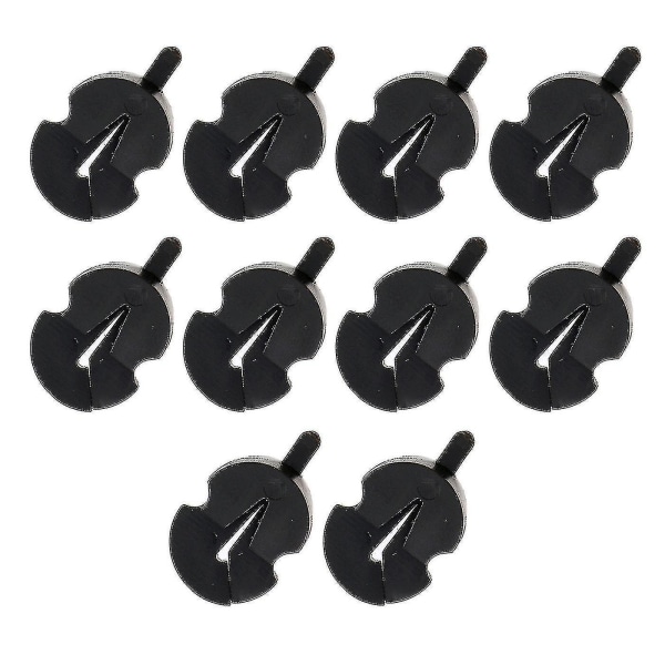10 st svart gummi violin stum för alla violin mindre viola praktiken