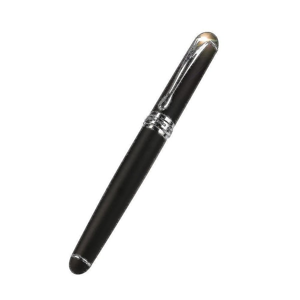 Matt Frosted Deluxe Black Jinhao X750 Reservoarpenna 0,5 mm Extra Fin Spets