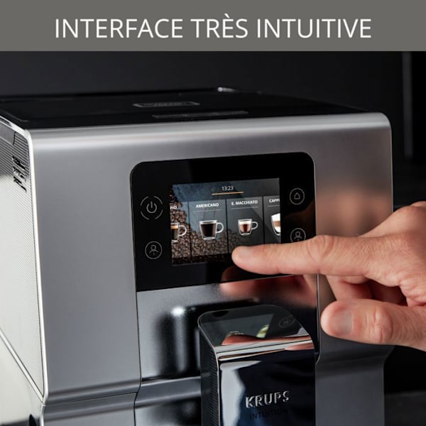 INTUITION PREFERENCE KORNMASKIN + 15 KRUPS RECEPT Silver