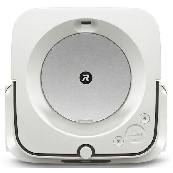 iRobot M613840 Hvid Robotstøvsuger - Våd-/Kemrens - Poseløs - Opsamlerkapacitet 0,6 liter Vit