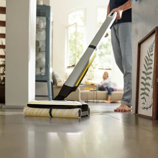 KARCHER FC7 - Langaton Lattian Puhdistin 2-in-1 - 3 Puhdistustilaa - Itse-Puhdistus Rullille