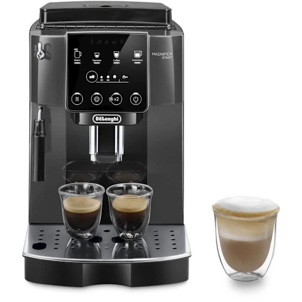 Automatisk espressomaskine med kværn -DELONGHI Magnifica Start ECAM220.22.DK Grå