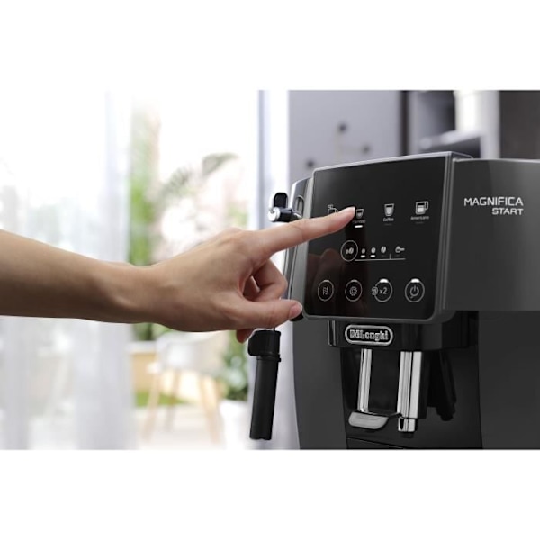 Automatisk espressomaskin med kvarn -DELONGHI Magnifica Start ECAM220.22.SE Mörkgrå