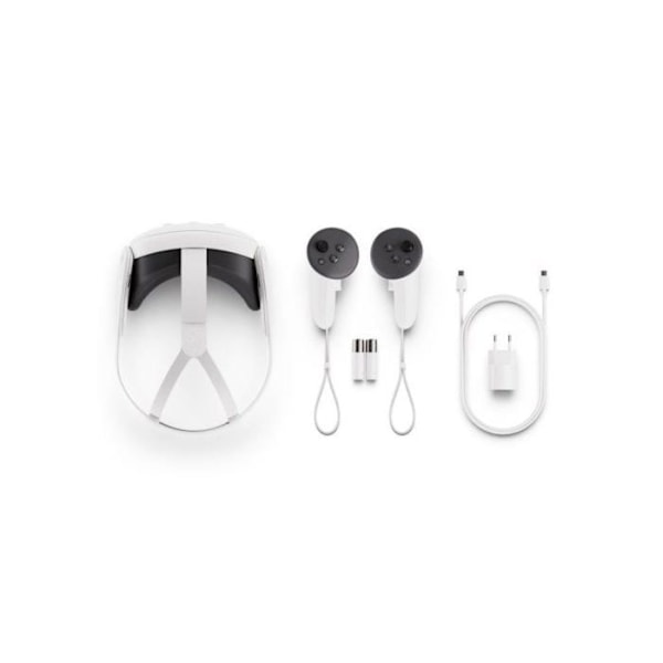 META QUEST Quest 3 512 Gt Virtual Reality Headset - Valkoinen - Langaton - CLPL - 6 tuntia Vit