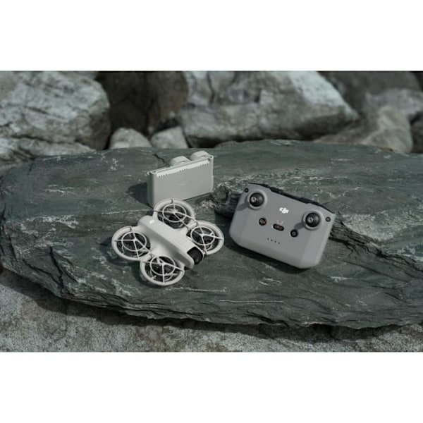 Drone ultra-kompakti - DJI - Neo Fly More Combo - 135g, mukana tarvikkeet, elokuvamainen kuvaus Vit