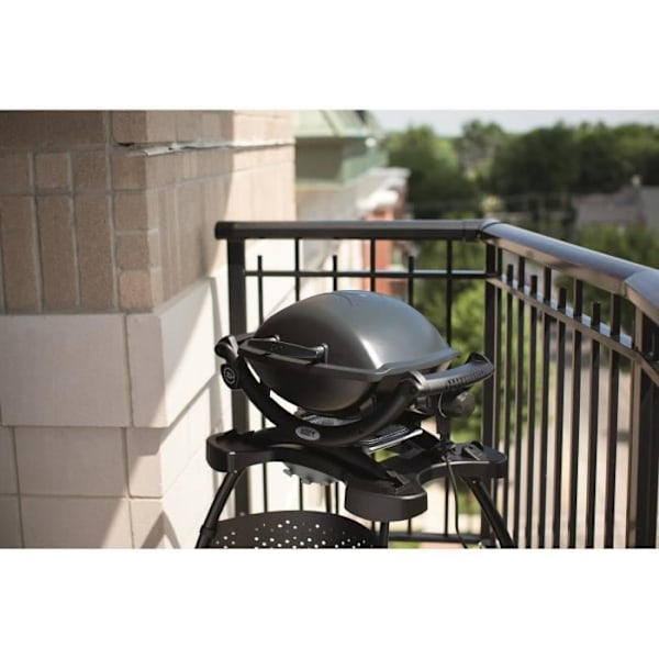 Grill - WEBER - Q1400 mörkgrå