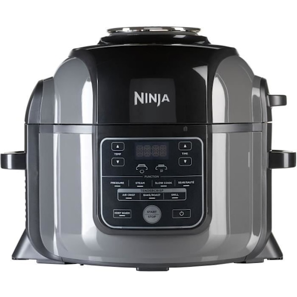 Monikokkauslaite NINJA - Foodi OP300EU - Kapasiteetti 6L - 7 ruoanlaitto-ohjelmaa - 1500W Svart