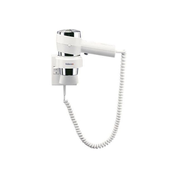 Hårtørrer - VALERA - Action Super Plus 1600 - 2 hastigheder - 3 temperaturer - Luft ionisator Hvid