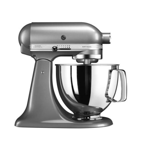 Kitchenaid ARTISAN SØLVGRÅ konditorrobot 4.8L - 5KSM125ECU Silvergrå