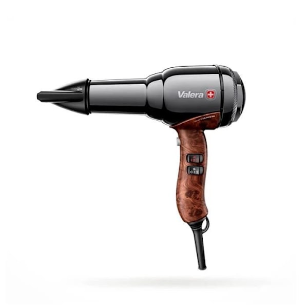 Hårtørrer - VALERA - Swiss Steel Master SM588.05RCBL - 2200 W - Sort krom - Digital Sort, Træ