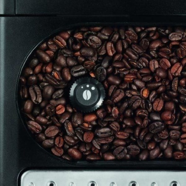 KRUPS Kahvinkeitin, jossa on kahvimylly, 2 espressoa samaan aikaan, Automaattinen puhdistus, EA810870 Svart