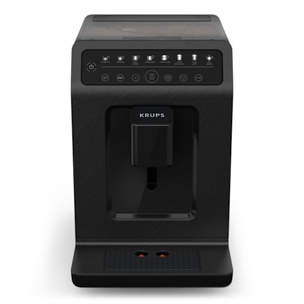 Evidence Eco Design, Kaffemaskine med hele bønner, 8 drikkevarer, Berøringsskærm Svart