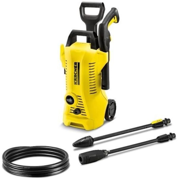K2 Power Control højtryksrenser med tilbehør - KARCHER - 16736000 Sort, Gul
