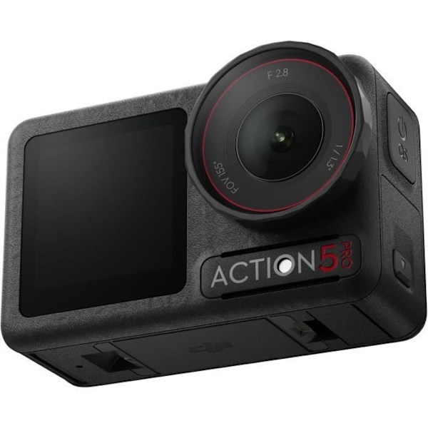 Osmo Action 5 Standard Combo - DJI - CMOS 1/1,3" - Kosketusnäyttö - UHD 4K120, 2.7K120, 1080p240 - 12 Mpx - Bluetooth 5.0 - Wifi Svart