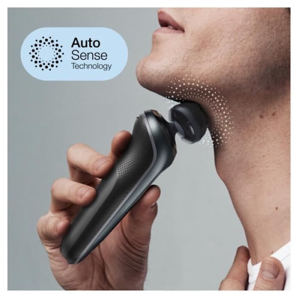 Braun Series 6 elektrisk rakapparat - Med Smart Care Center - Grå - Tvättbart huvud - Li-Ion-batteri - Våt & torr N/A