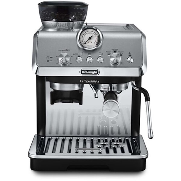 De'Longhi EC9155.MB, Espressomaskine, 2,5 L, Kaffe i bønner, Integreret kværn, 1400 W, Sort, Rustfrit stål