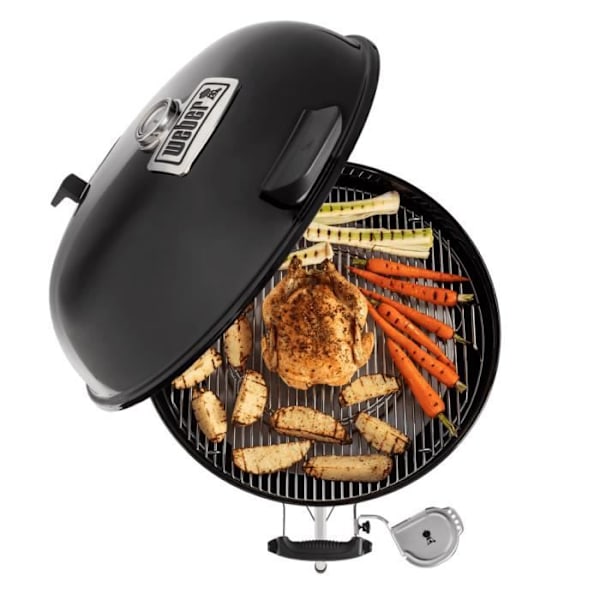 CARBON BARBECUE 3IN1 MASTER TOUCH 57CM GBS PREMIUM SE E-5775 SVART