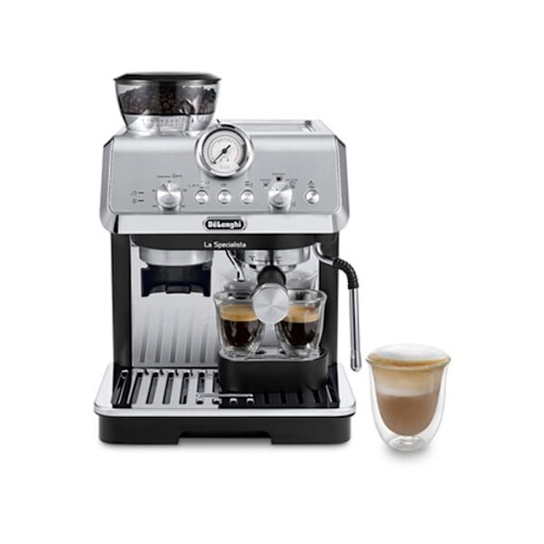 De'Longhi EC9155.MB, Espressomaskine, 2,5 L, Kaffe i bønner, Integreret kværn, 1400 W, Sort, Rustfrit stål