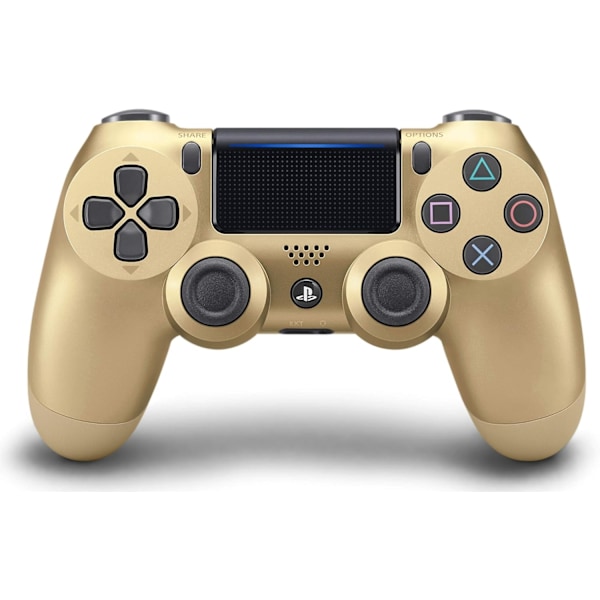 PS4 Handkontroll Trådlös DoubleShock för Play-station 4 Guld