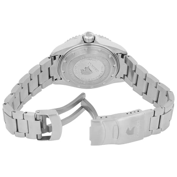 Klocka - CARUCCI - CA2185 - Automatisk - Safirglas - Blå urtavla Silver