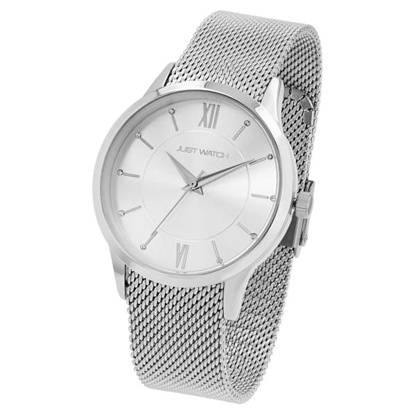 Klocka - Nadine - Dam - Silverfärgad rostfritt stål - 36 mm Silver