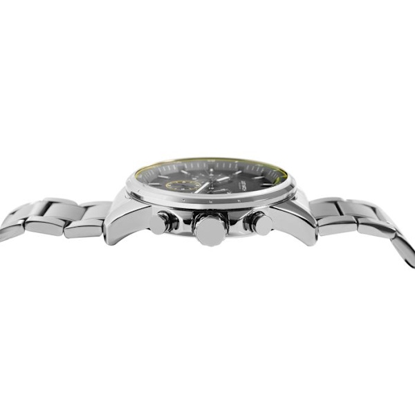 Ur - Charlie - Rustfrit stål - Blå-grå urskive - Diam. 46 mm Grå