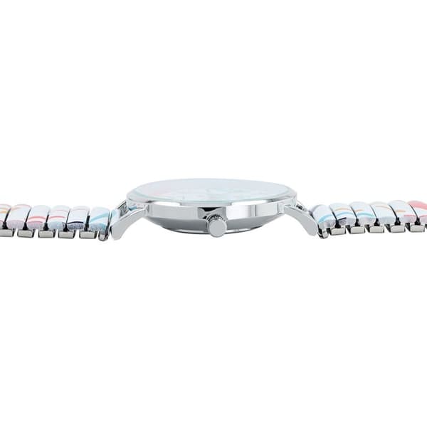 Klocka - RAPTOR - Färgglad Edition - Dam - Boett 36 mm - Multicolor expanderbart armband Vit