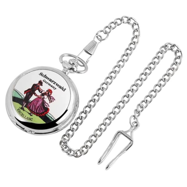 Excellanc Herre Lommeur Sølv Metal Moderne Charme Silver