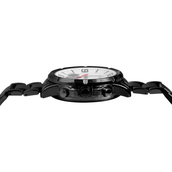 Ur - AKZENT - Akzent - Dobbelt analog/digital visning - Sort rustfrit stål - 48 mm Svart