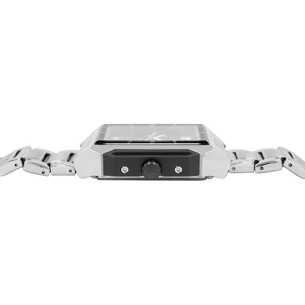 Ur - RAPTOR - Raptor - Rektangulær - Rustfrit stål - Automatisk Silverfärgad (kapsel och armband i 