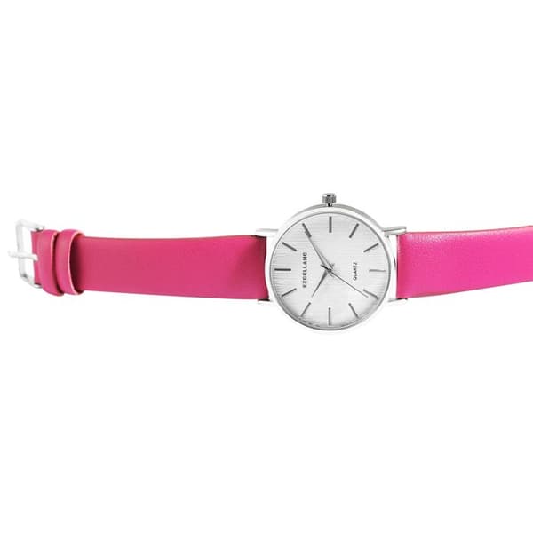 Armbåndsur - EXCELLANC - Excellanc - Rosa & sølv - 36 mm - Quartz PC21 Ros