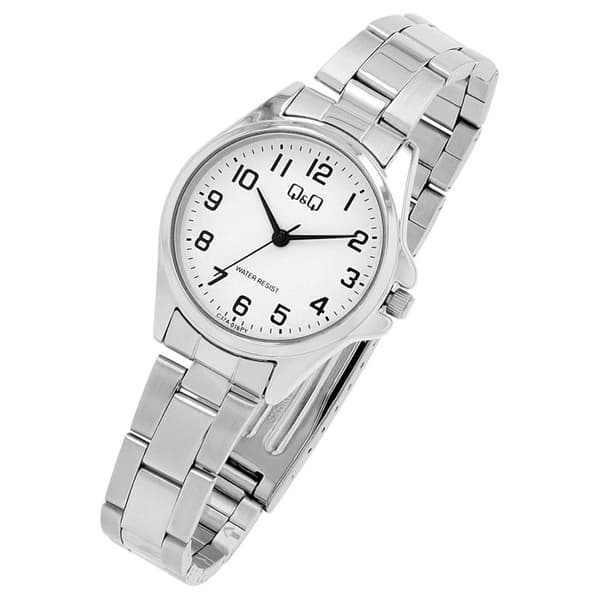 Damklocka - Q&Q - C37A-005PY - Rostfritt stål - 30 mm - 3 ATM Silver