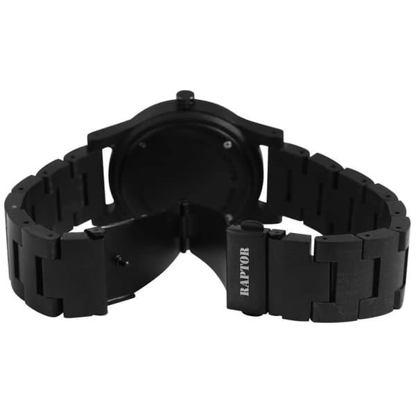 Armbandsur - RAPTOR - Malta - Grått trä - Diameter 41 mm - Vattentålighet 3 ATM Grå