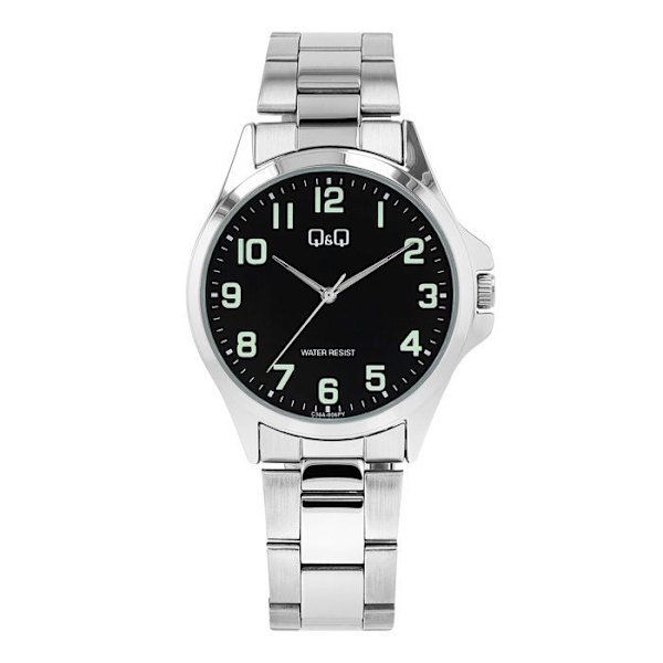 Ur - Q&Q - Analog - 40 mm - Rustfrit stål - 3 ATM Silver