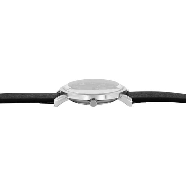 Ur - Classixx SL68 - 40 mm - Sort urskive - 20 mm imiteret læderrem Svart