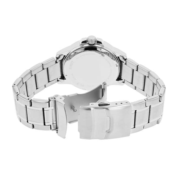 Montre - JUST - Anakin - 39 mm - Rustfrit stål sølv - Sort zebra urskive Silver
