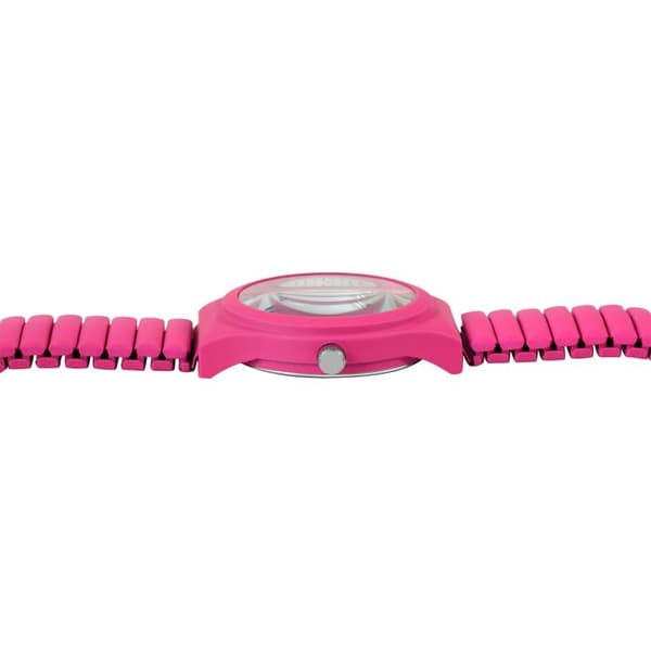 Armbåndsur - EXCELLANC - Excellanc armbåndsur til kvinder - Neon rosa - Rustfrit stål - 34 mm Ros