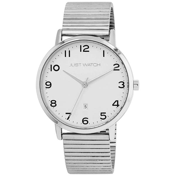 Klocka - Ruka - Silverfärgad rostfritt stål - 40 mm - Vattentålighet 5 ATM Silver