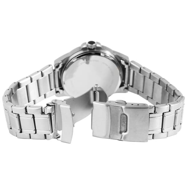 Ur - JUST - Baroon - Rustfrit stål 38 mm - Sort urskive - Vandtæt 10 ATM Silver