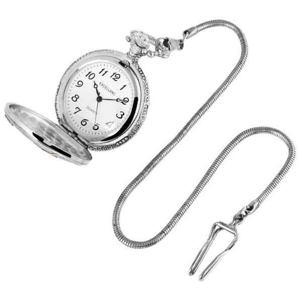 Excellanc Taskukello Hopea Metalli klassinen inspiraatio premium-inspiraatio Silver