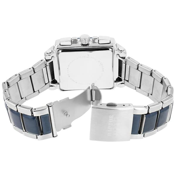 Ur - Oscar - Rektangulær - Armbånd i rustfrit stål - Quartz bevægelse VD53 Silverfärgad (rostfritt stål), geno