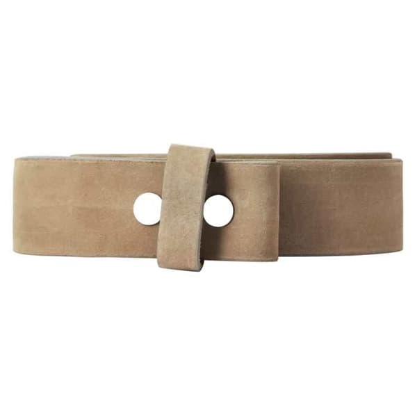 Damrem - LEONARDO VERRELLI - LV0137 - Äkta läder - 115 cm - Bredd 3,8 cm beige 115 cm