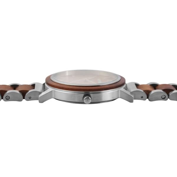 Ur - RAPTOR - Unathi - Rustfrit stål - Brun urskive 43 mm - Quartz Miyota 2115 Silver