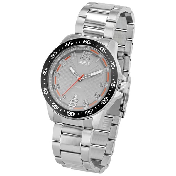Ur - Marten - Rustfrit stål sølv - Kasse 43 mm - Vandtæthed 10 bar Silver