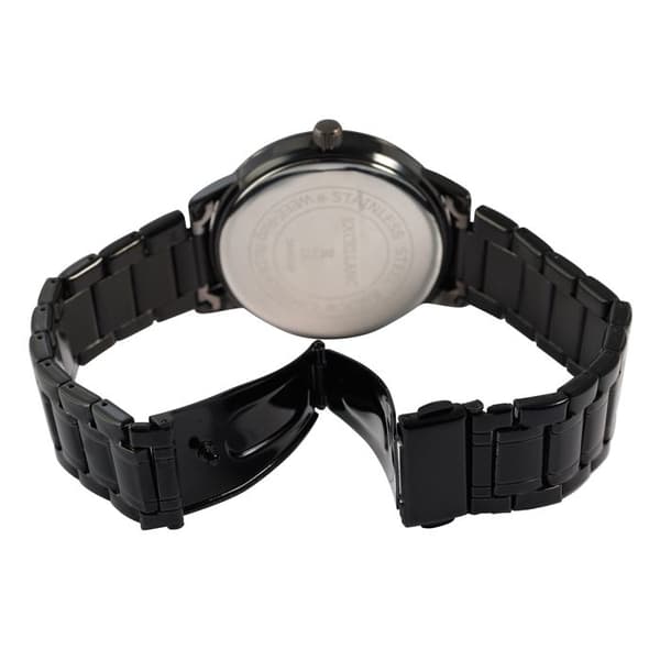 Ur - EXCELLANC - Excellanc - Sort metal - Kasse 41 mm - Mesh rem 20 mm Svart